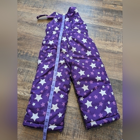 Osh kosh b'gosh kids winter snowsuit purple stars - Picture 7 of 7